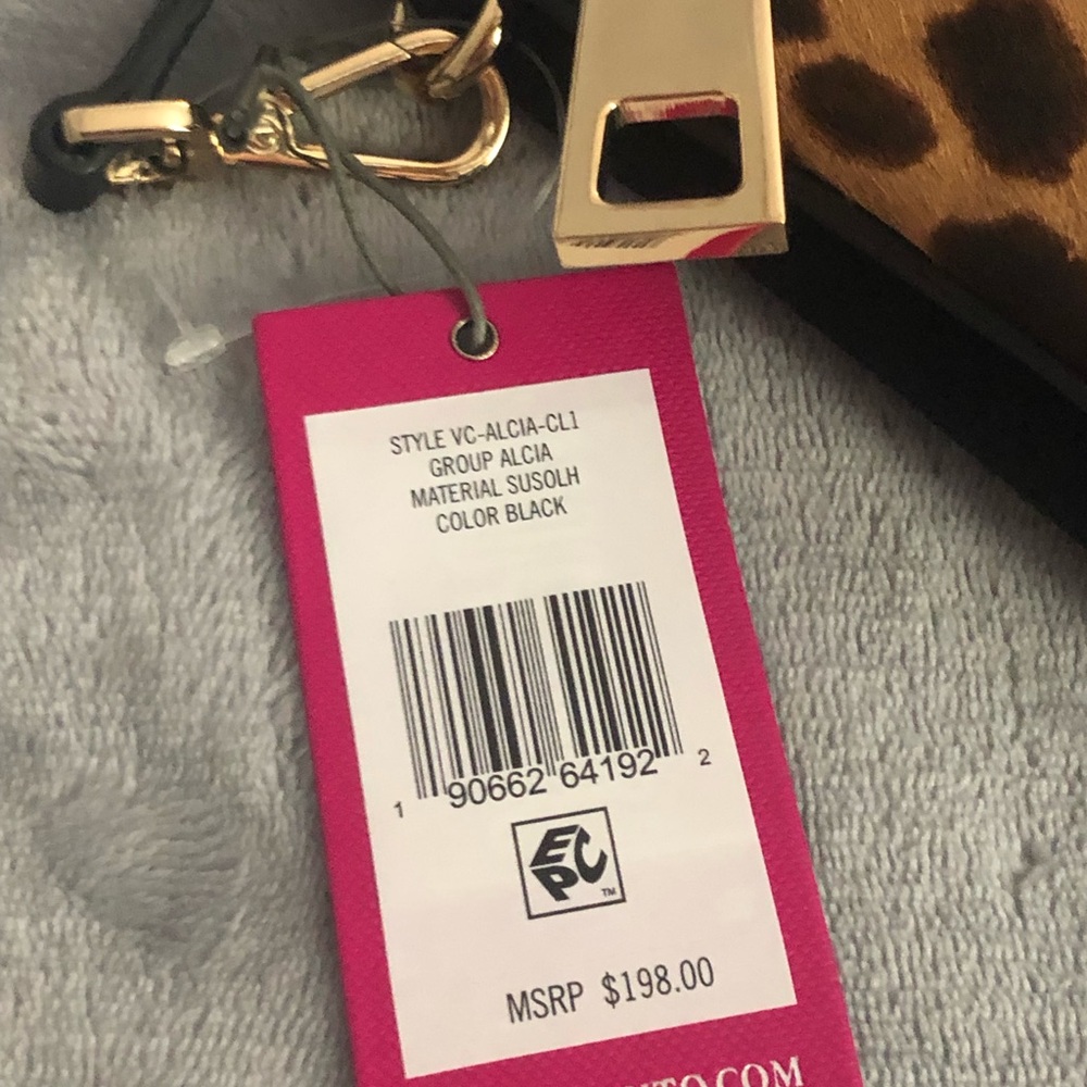 NWT Vince Camuto Animal Print/Calf Hair Crossbody - Picture 5 of 5